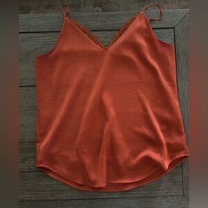 Express silk-like top